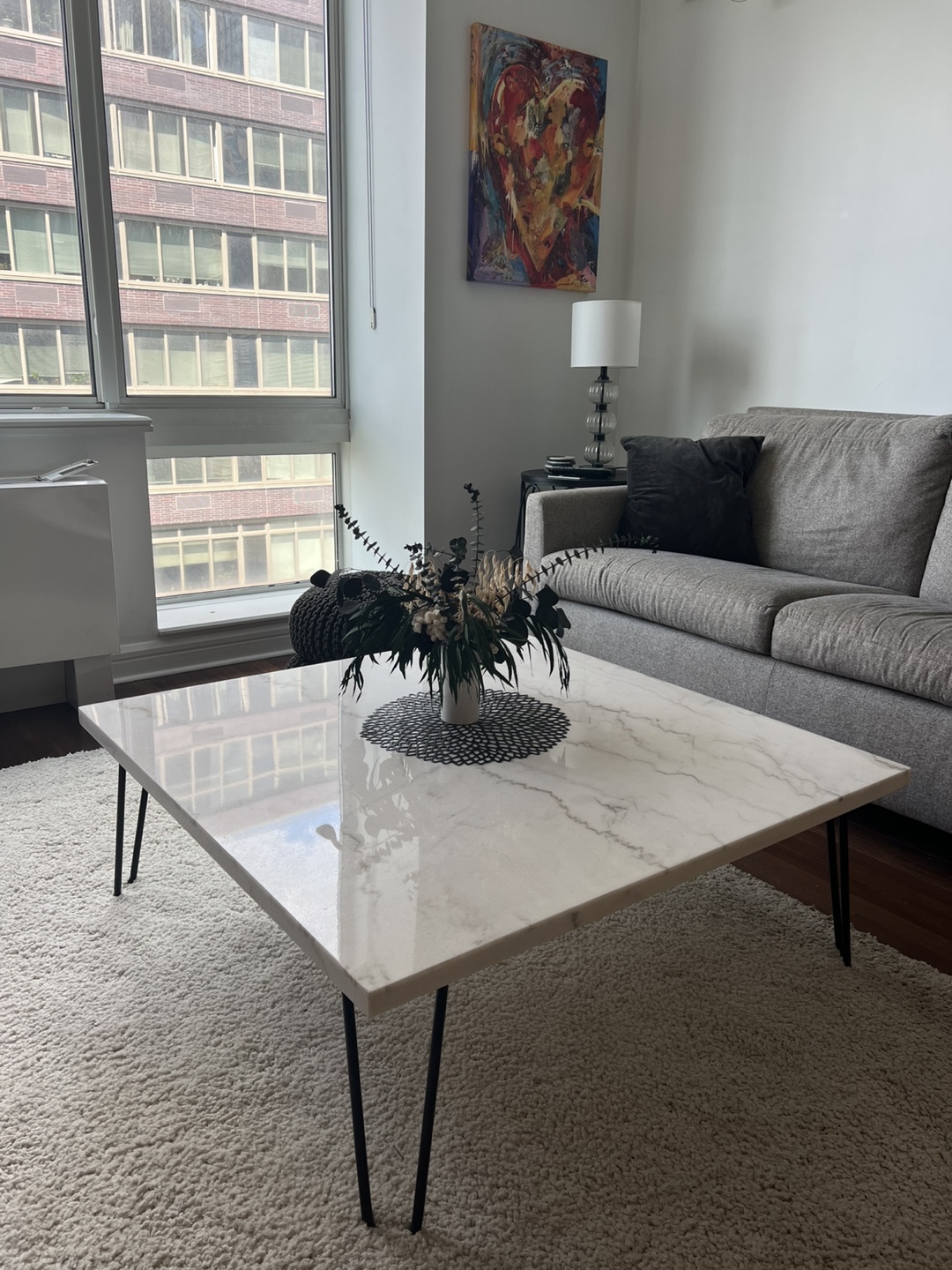 Lamer Marble Coffee Table from Wayfair