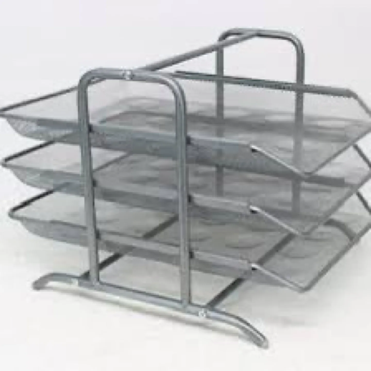 IKEA Dokument Letter Tray - Silver thumbnail
