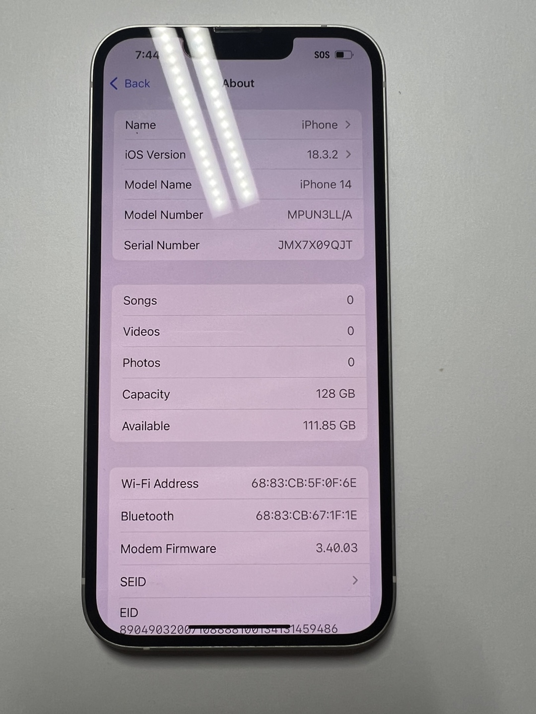 IPHONE 14 – 128GB –  UNLOCKED -GREAT CONDITIONS - photo 5