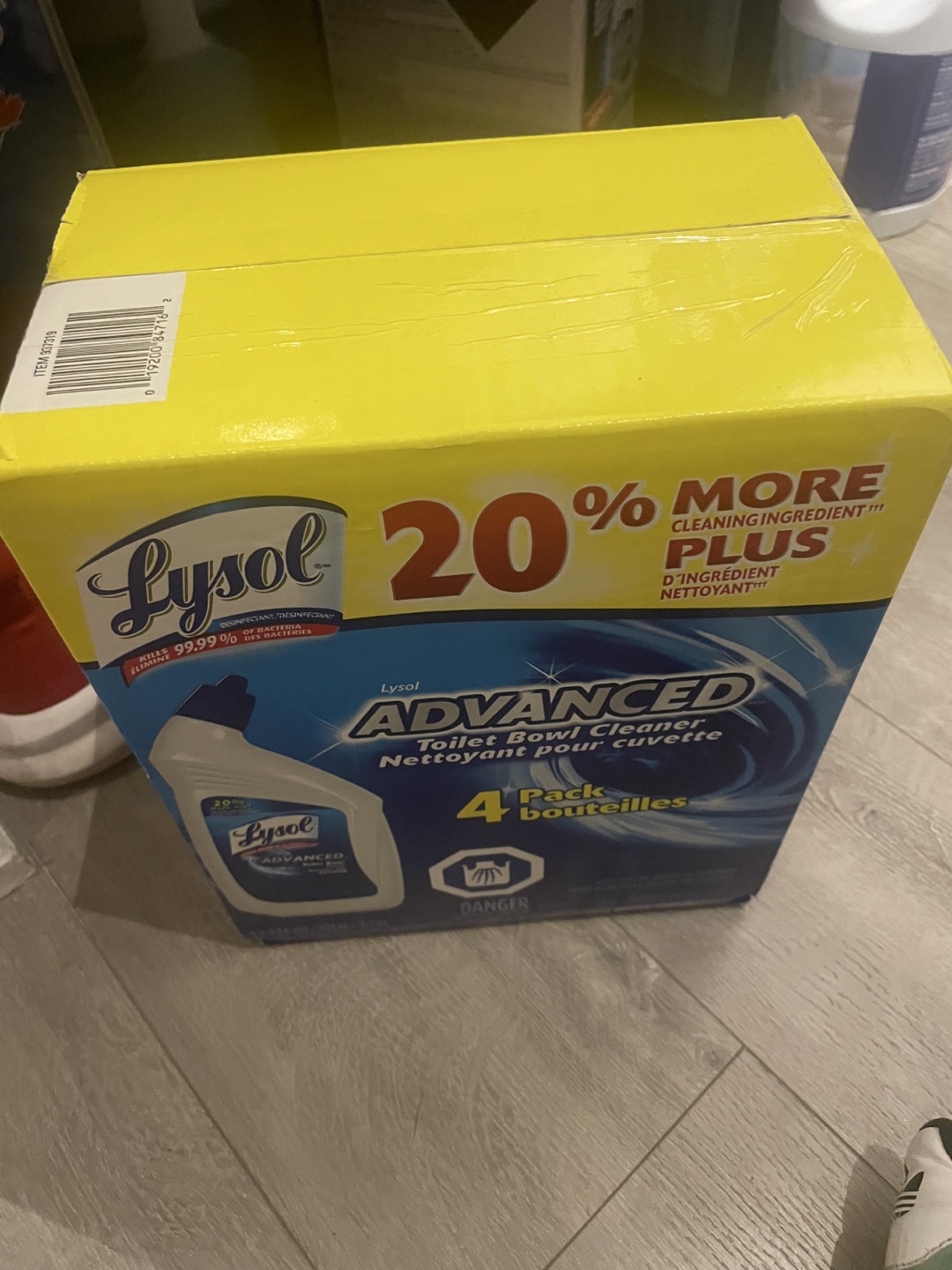 Toilet bowl cleaner