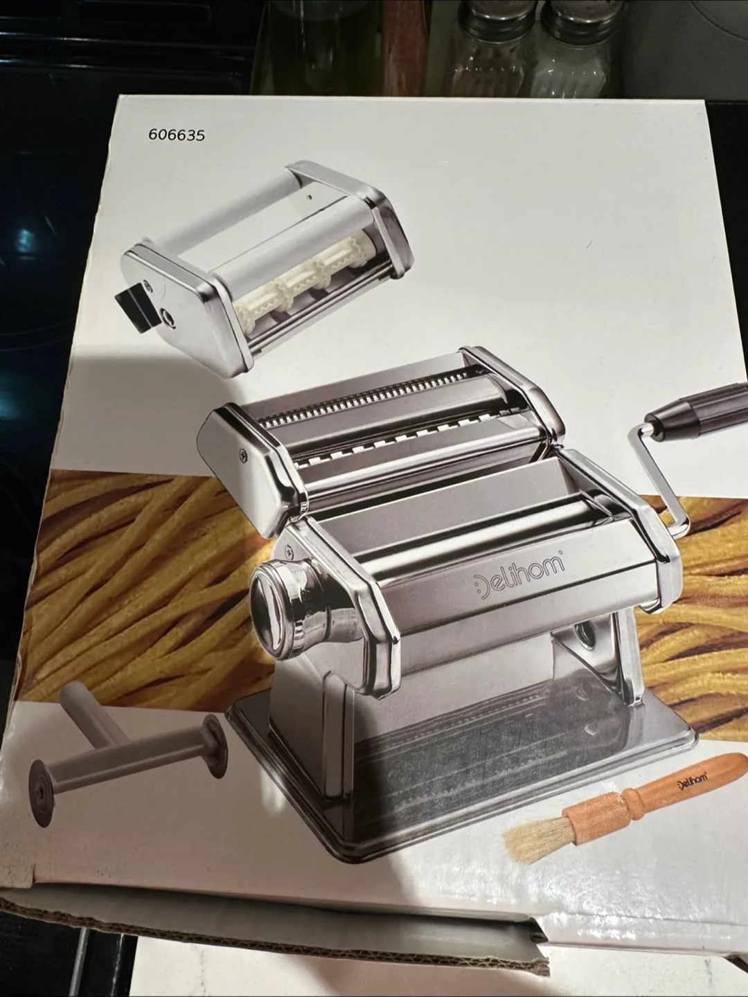 🍝 Homemade Pasta Kit – Pasta & Ravioli Maker + Drying Rack thumbnail