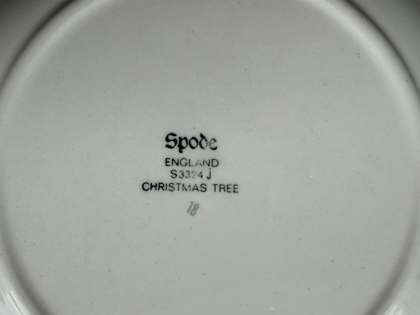Spode Christmas plate - photo 2