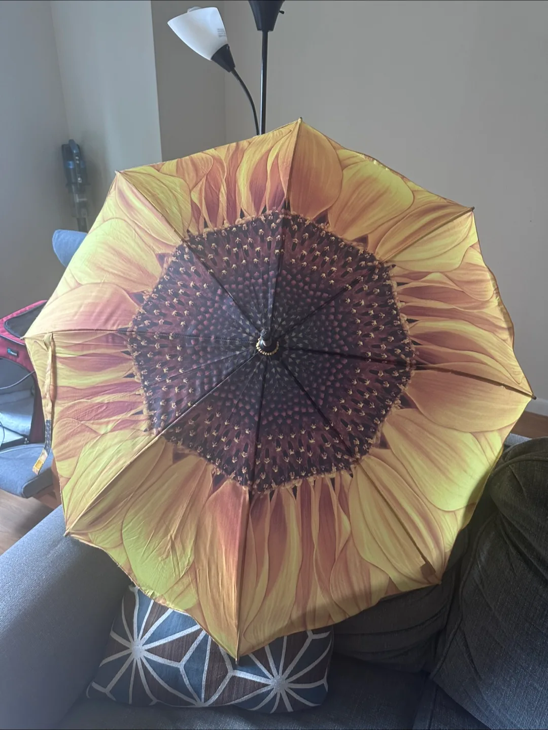 Sunflower Print Umbrella thumbnail