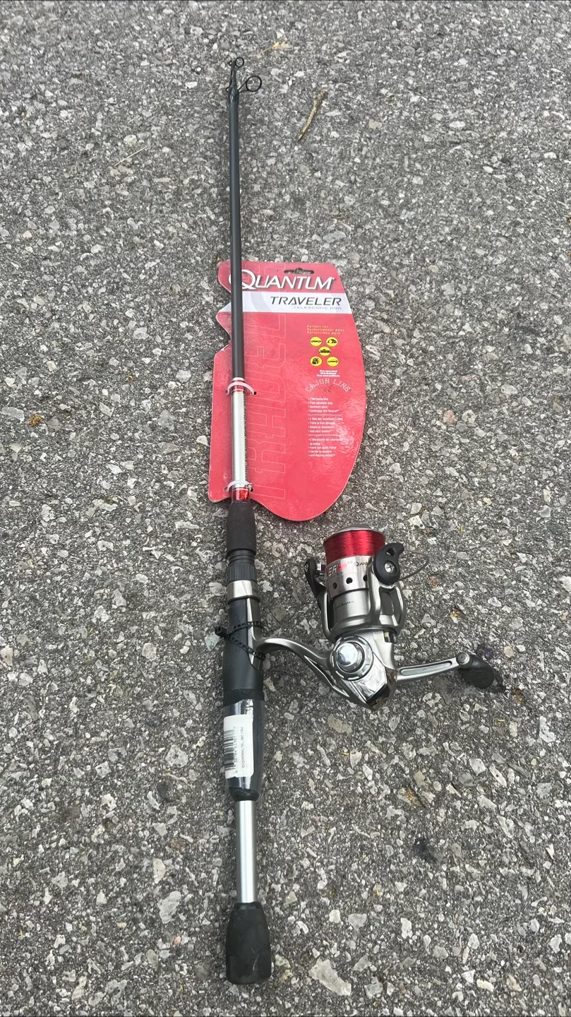 Quantum Traveler Fishing Rod and Reel Combo thumbnail