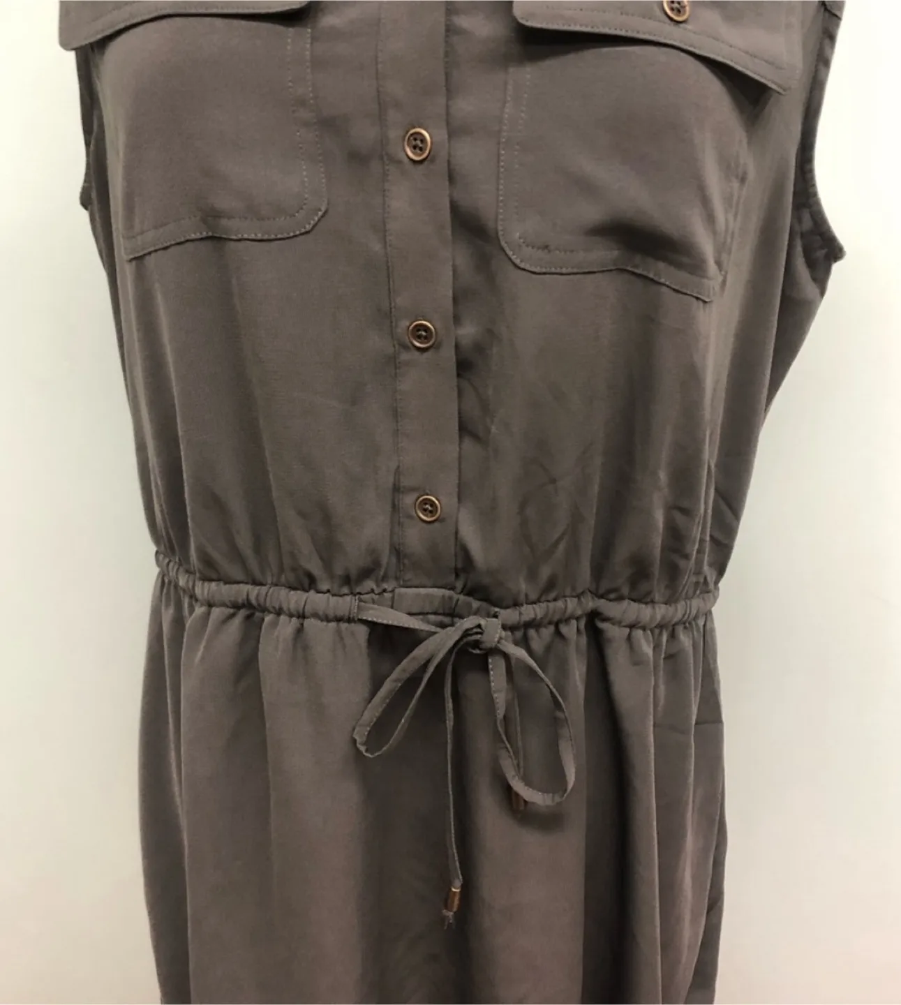 Mario Serrani Olive Green Dress, L/G Size image indicator(2)