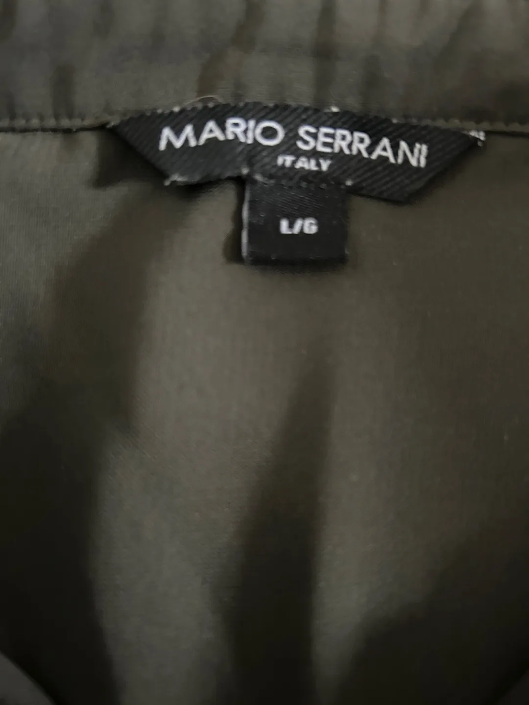 Mario Serrani Olive Green Dress, L/G Size image indicator(4)