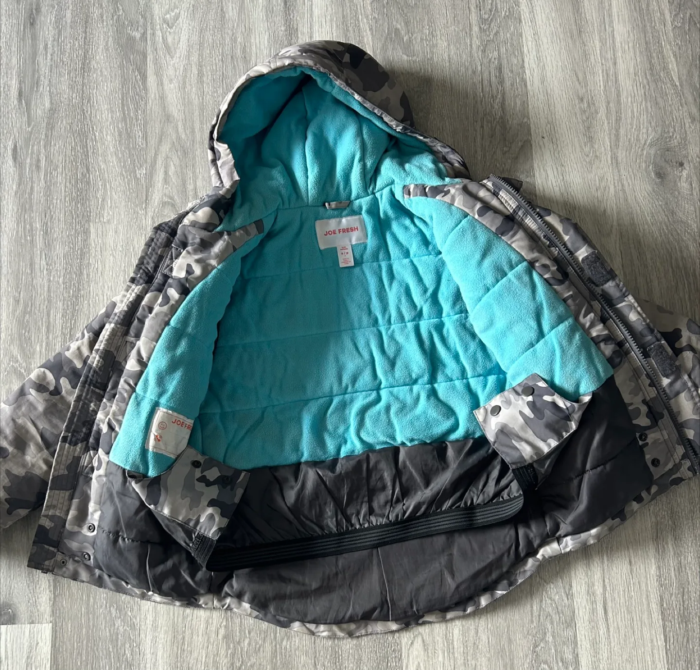 Joe Fresh Kids Camo Jacket - Size 6 image indicator(6)