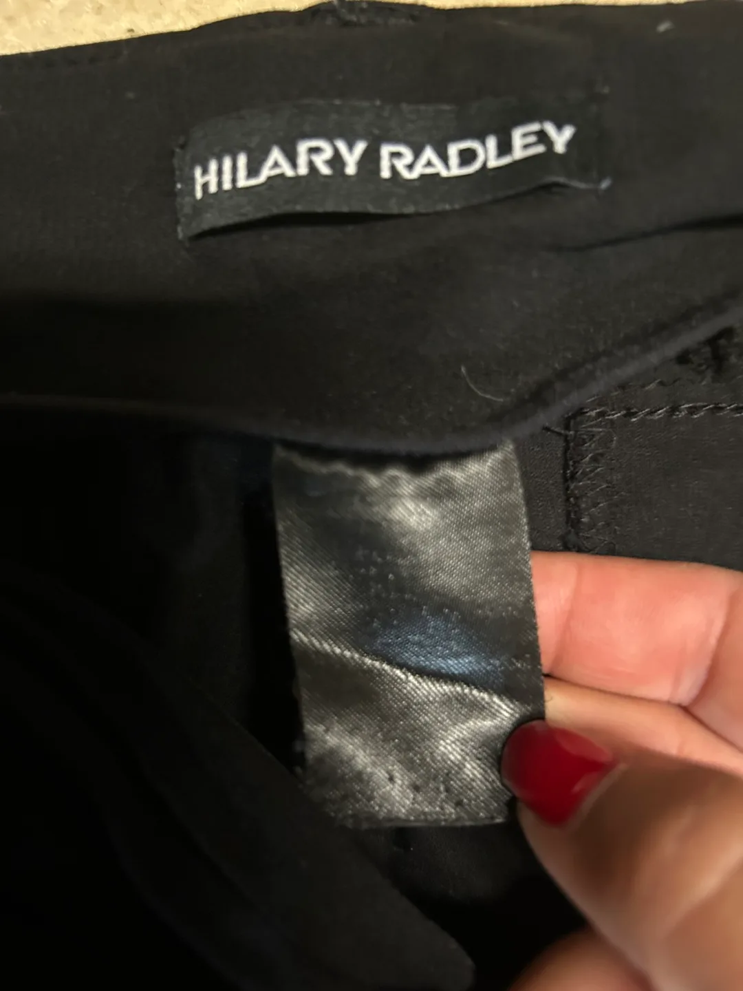 Hilary Radley Black Pants size 8 image indicator(2)