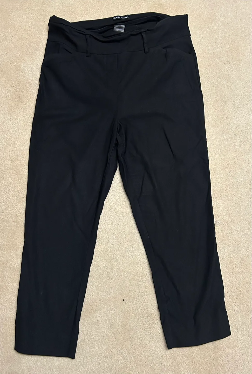 Hilary Radley Black Pants size 8 thumbnail