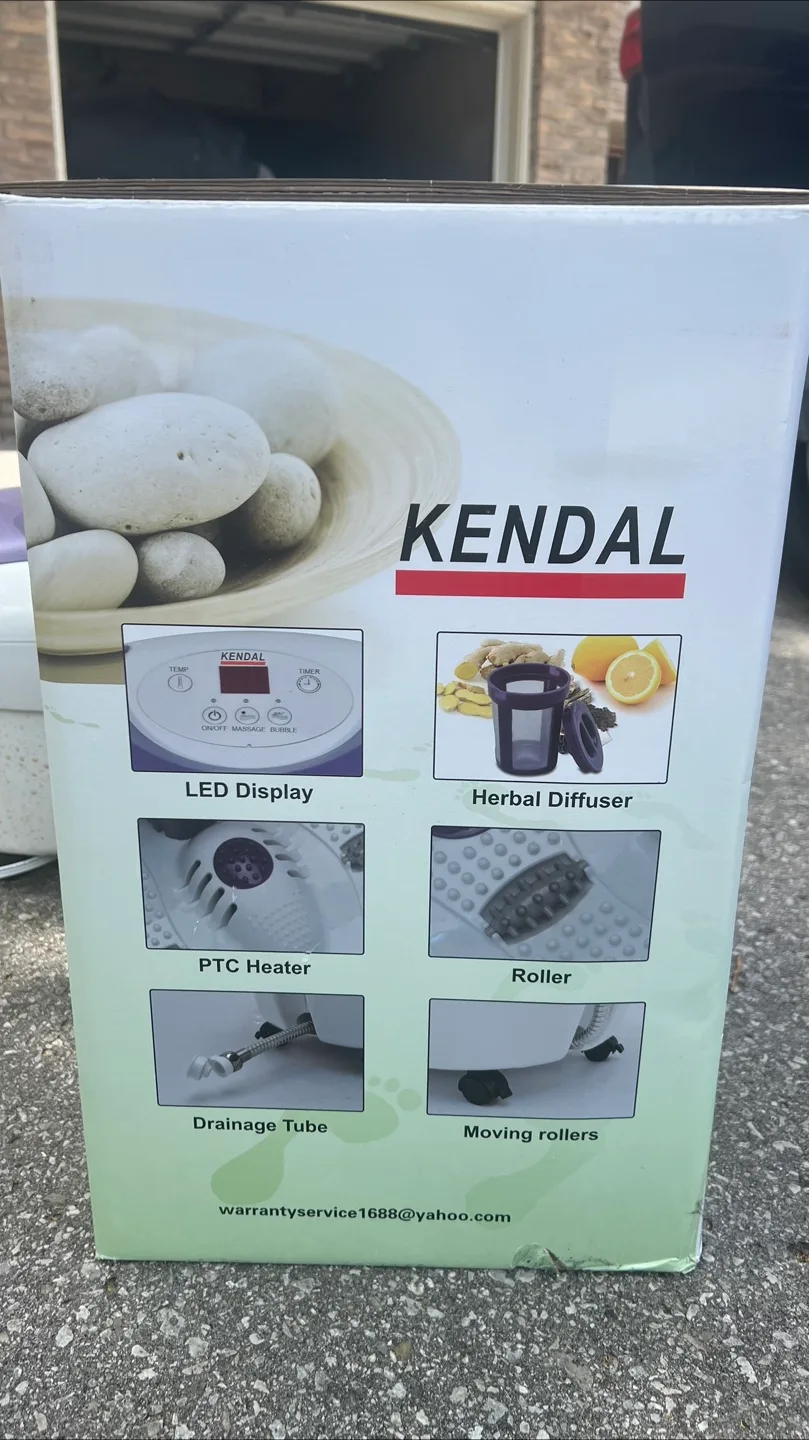Kendal Foot Spa with Herbal Diffuser image indicator(4)
