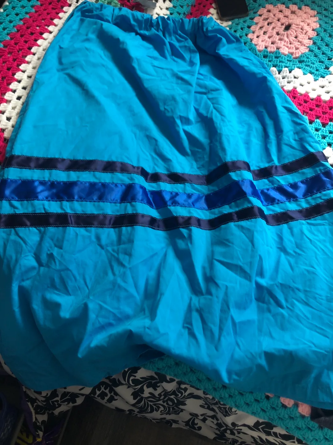 Blue Skirt with Navy Ribbon thumbnail
