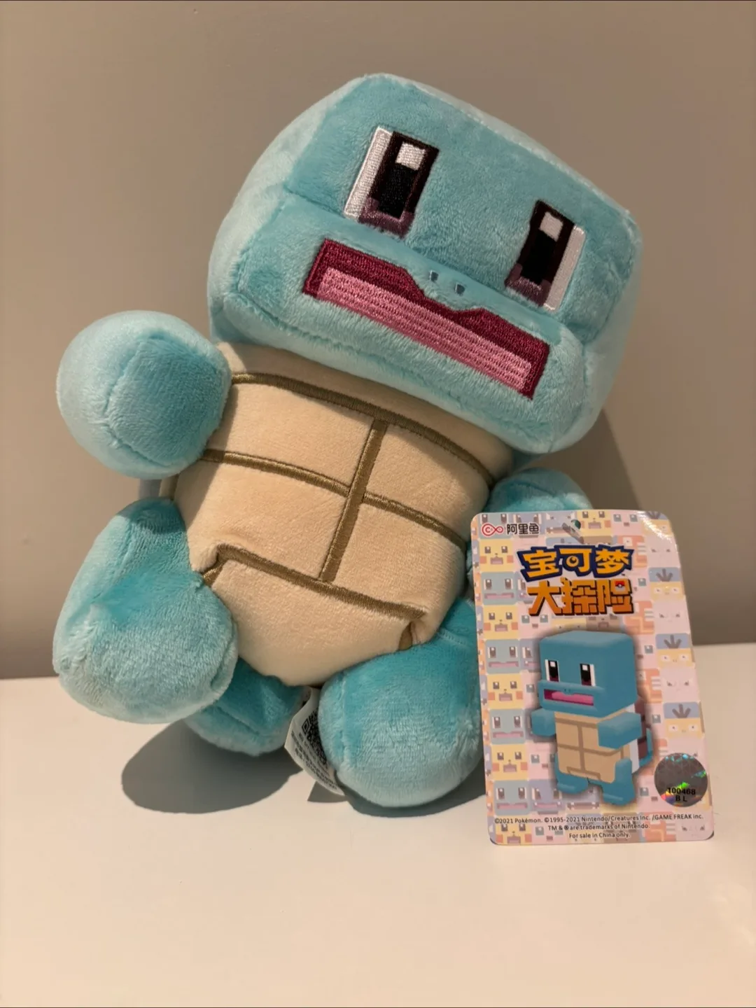 19cm Block Pokémon Squirtle Plush thumbnail