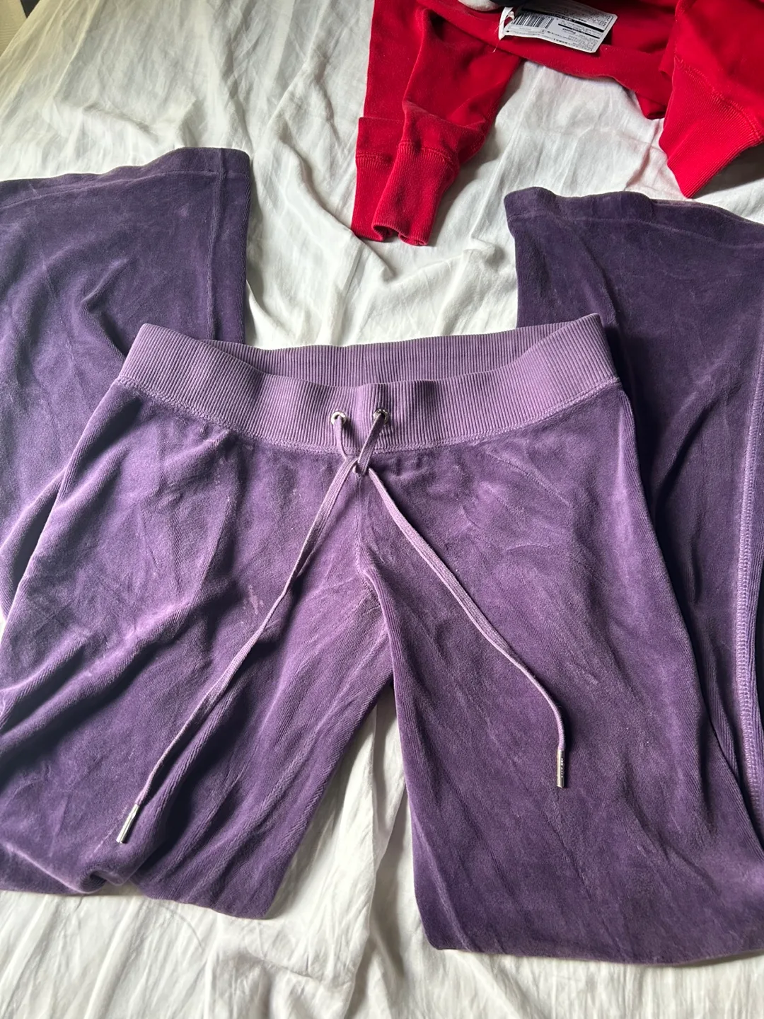 Vintage Y2K Low Rise 2000s Juicy Couture Pants Size small thumbnail