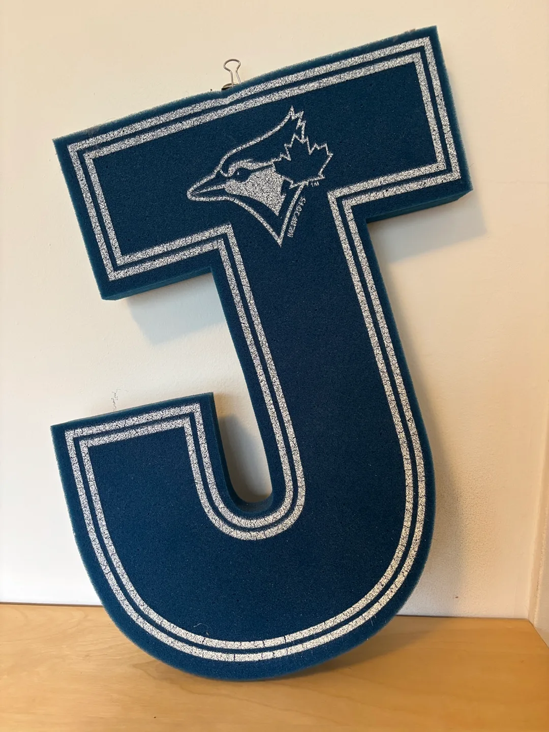 Foam Toronto Blue Jays Letter “J” thumbnail