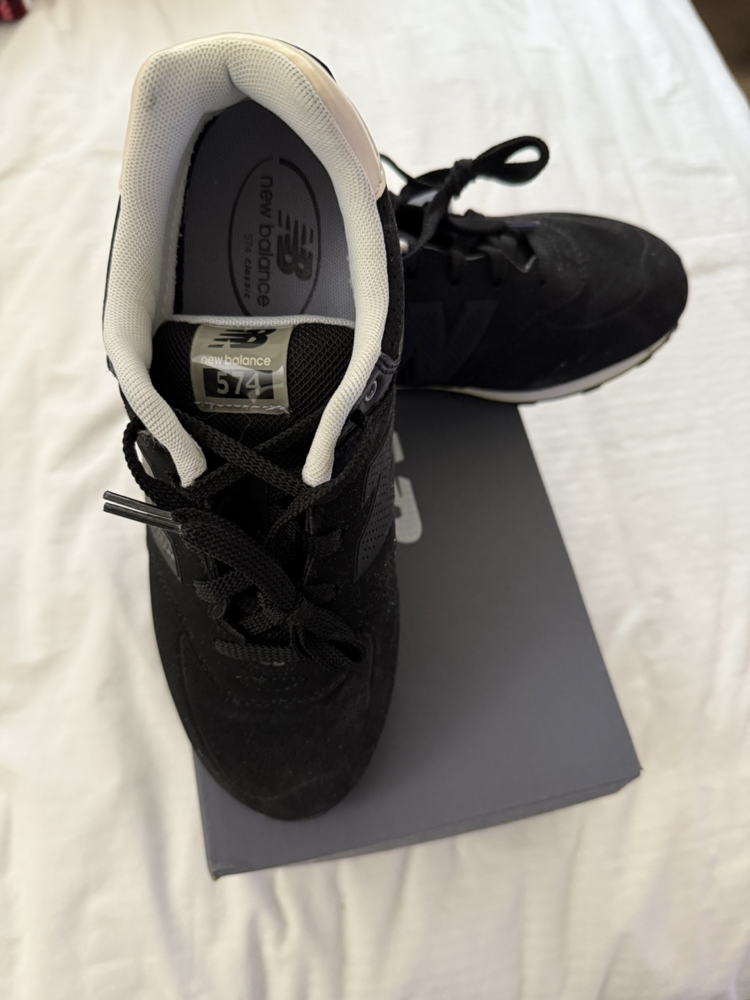 New Balance 574 Black Sneakers - photo 3