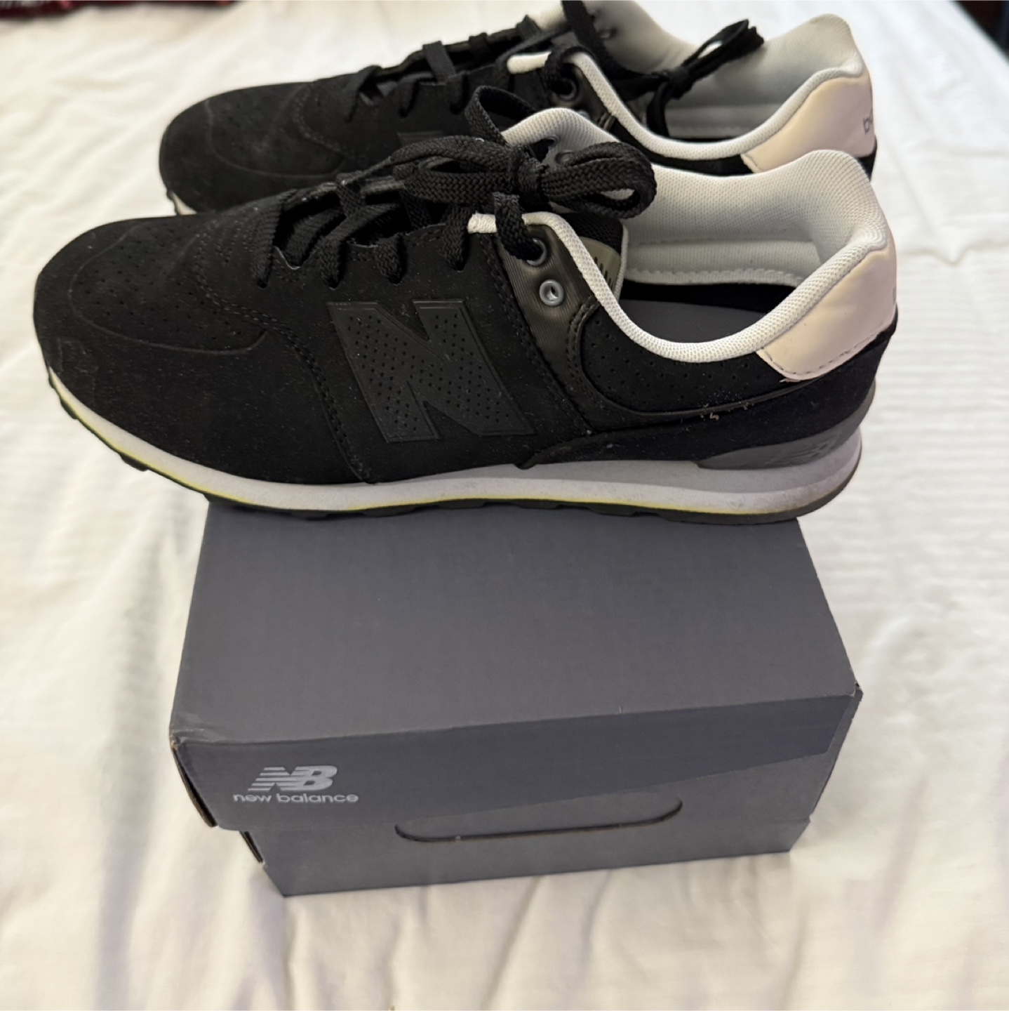 New Balance 574 Black Sneakers