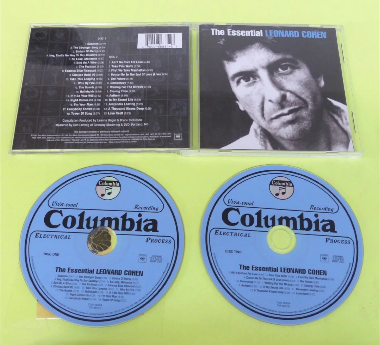 Leonard Cohen The Essentials 2 Cd Set thumbnail