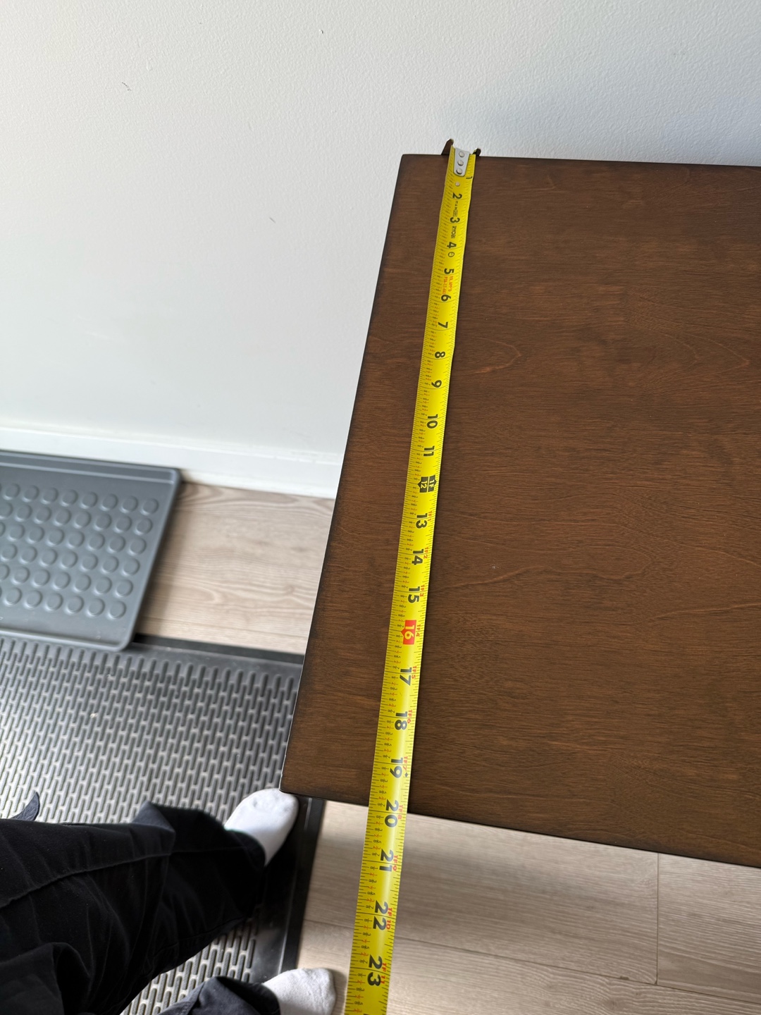 Wood Desk with Drawers ELGIN MODERN CONSOLE TABLE - photo 3