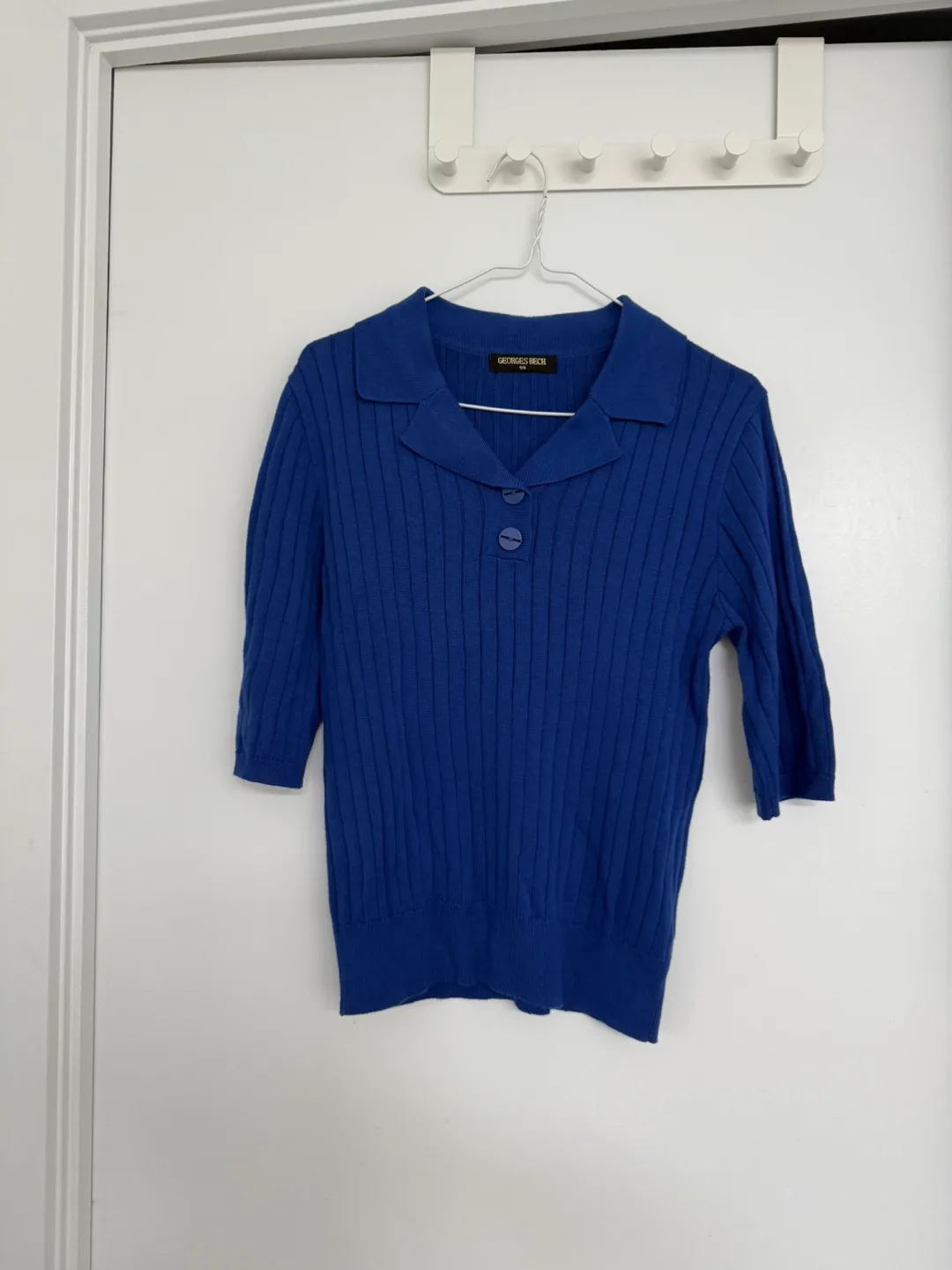 Blue Knit Top  (Size S-M) thumbnail