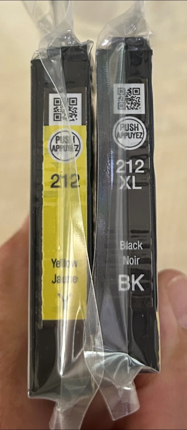 Epson 212 & 212XL Black Ink Cartridges - New thumbnail