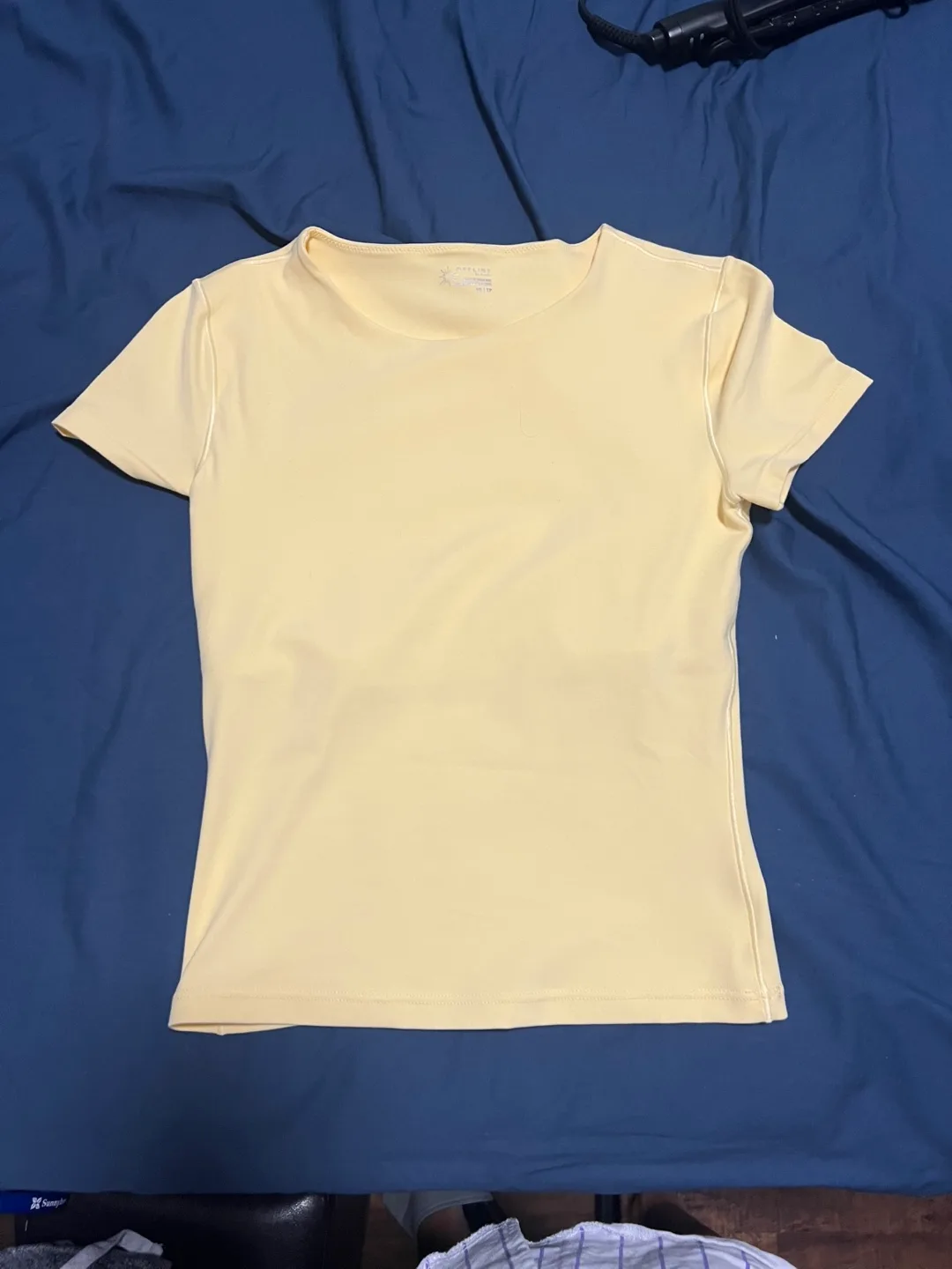 Aerie Offline Butter Yellow Top thumbnail
