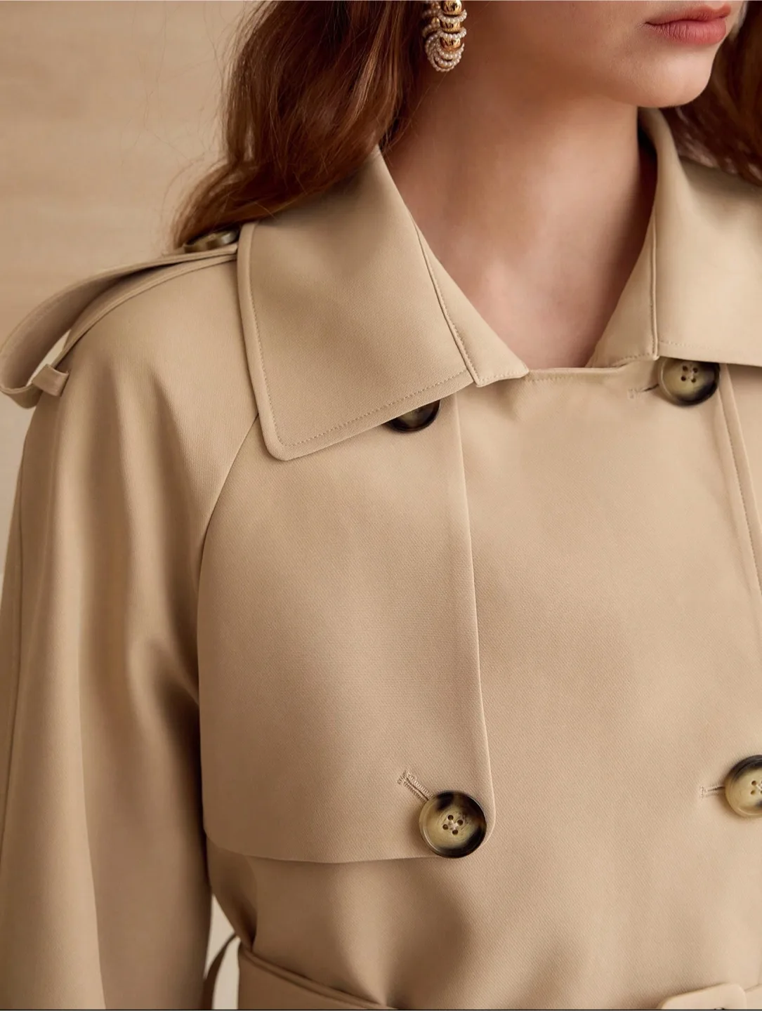 Premium Embroidery Trench Coat image indicator(3)