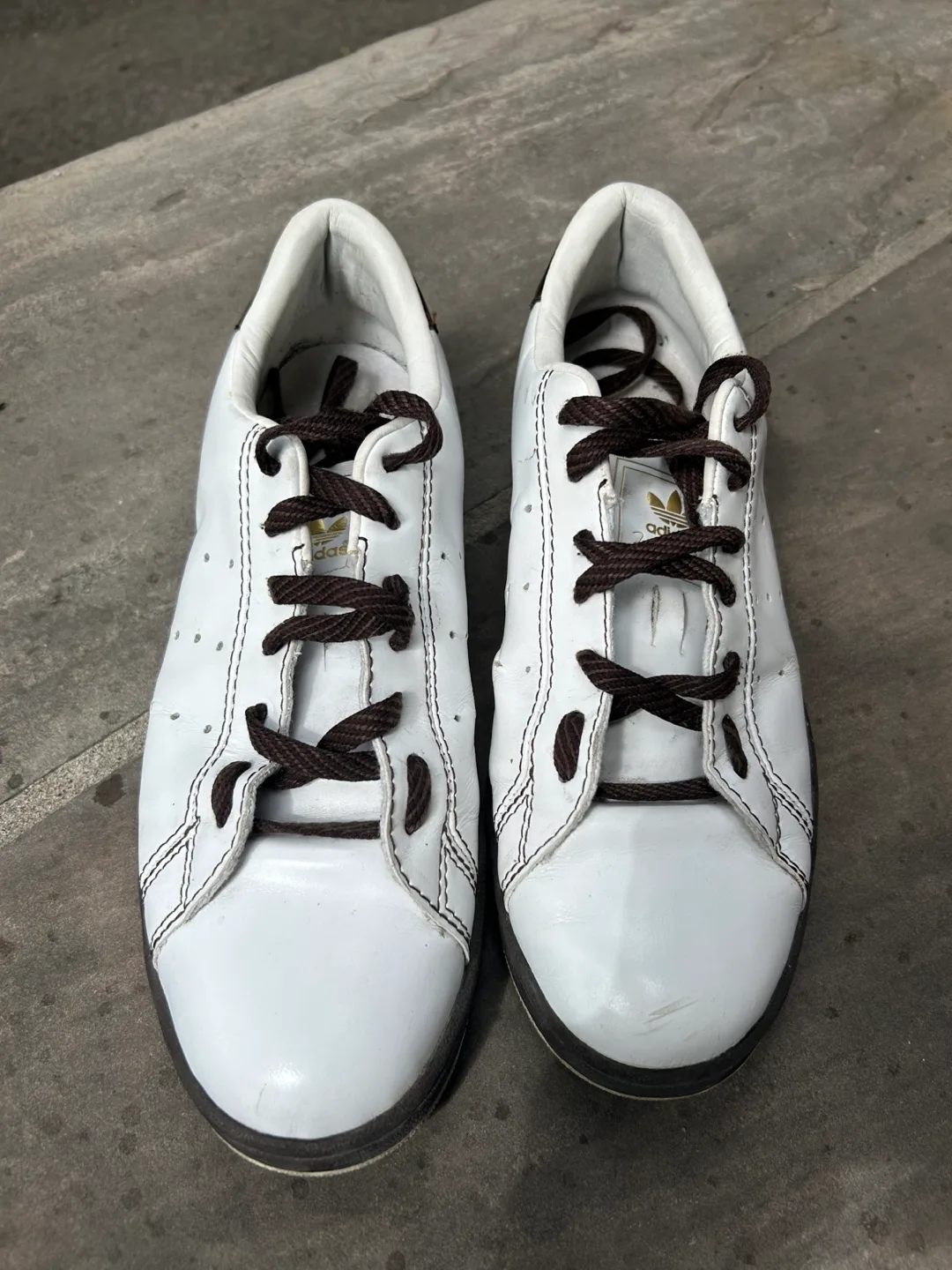 leather Adidas Muhammed Ali Classic II Shoes Sz 9.5 sneakers thumbnail
