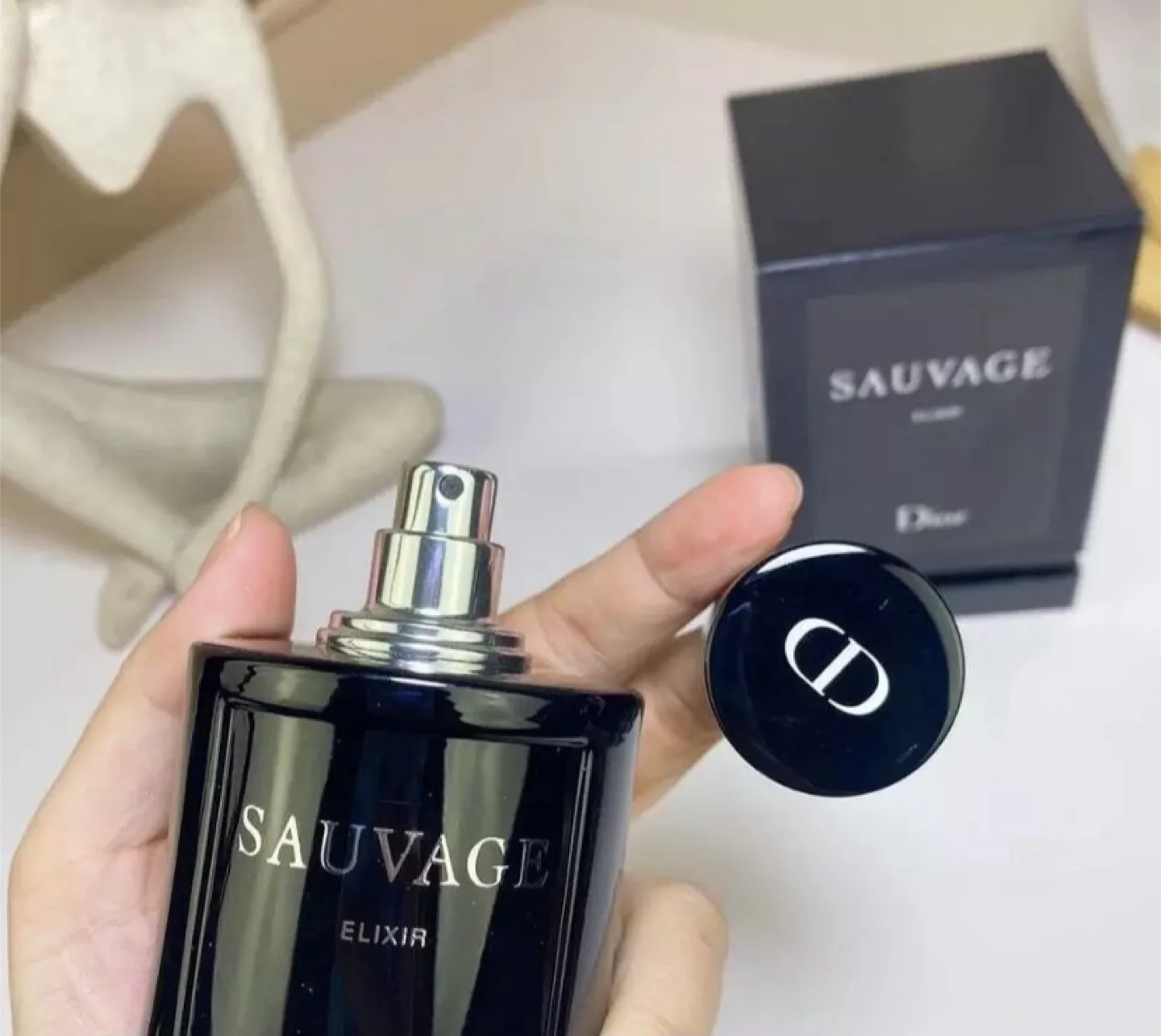 Dior Sauvage Elixir Perfume 100ml for Men-New in Box w/ receipts image indicator(4)