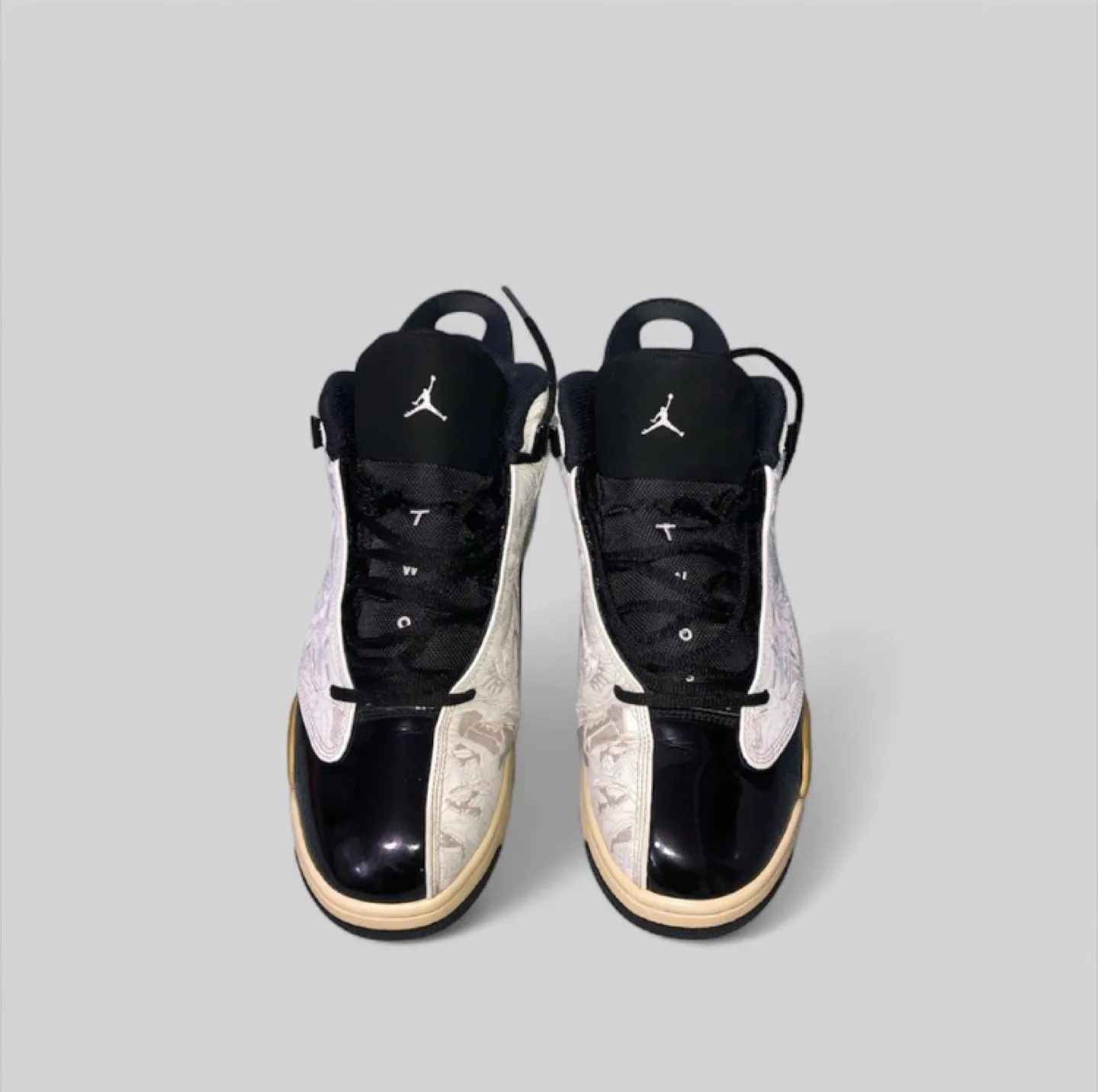 Jordan Two Trey Black/White Shoes thumbnail