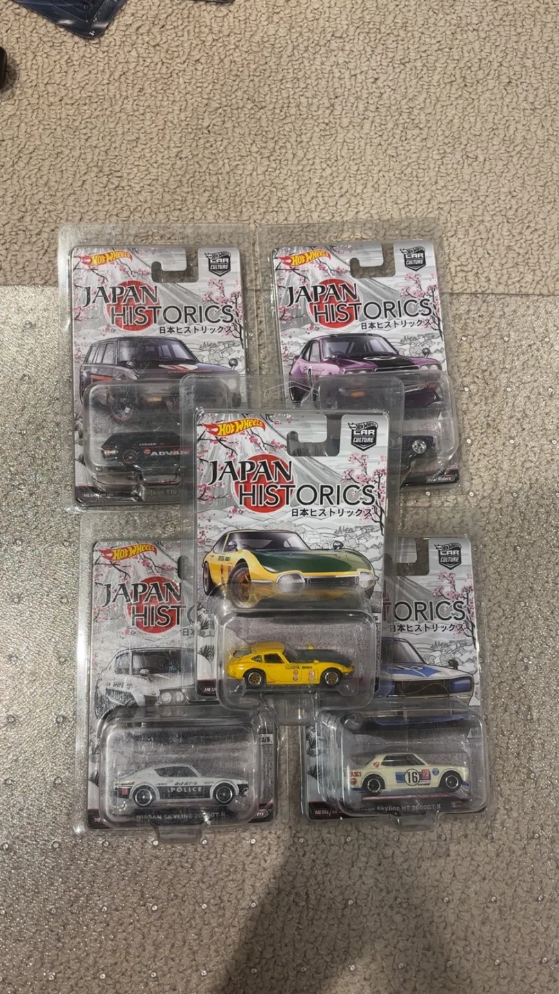 Hot Wheels 2015 Japan Historics 1 Full Set thumbnail