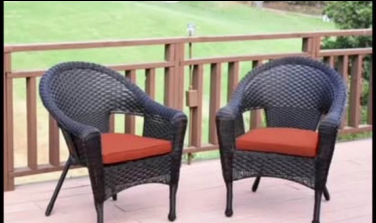 Patio Chairs  - Set of 2