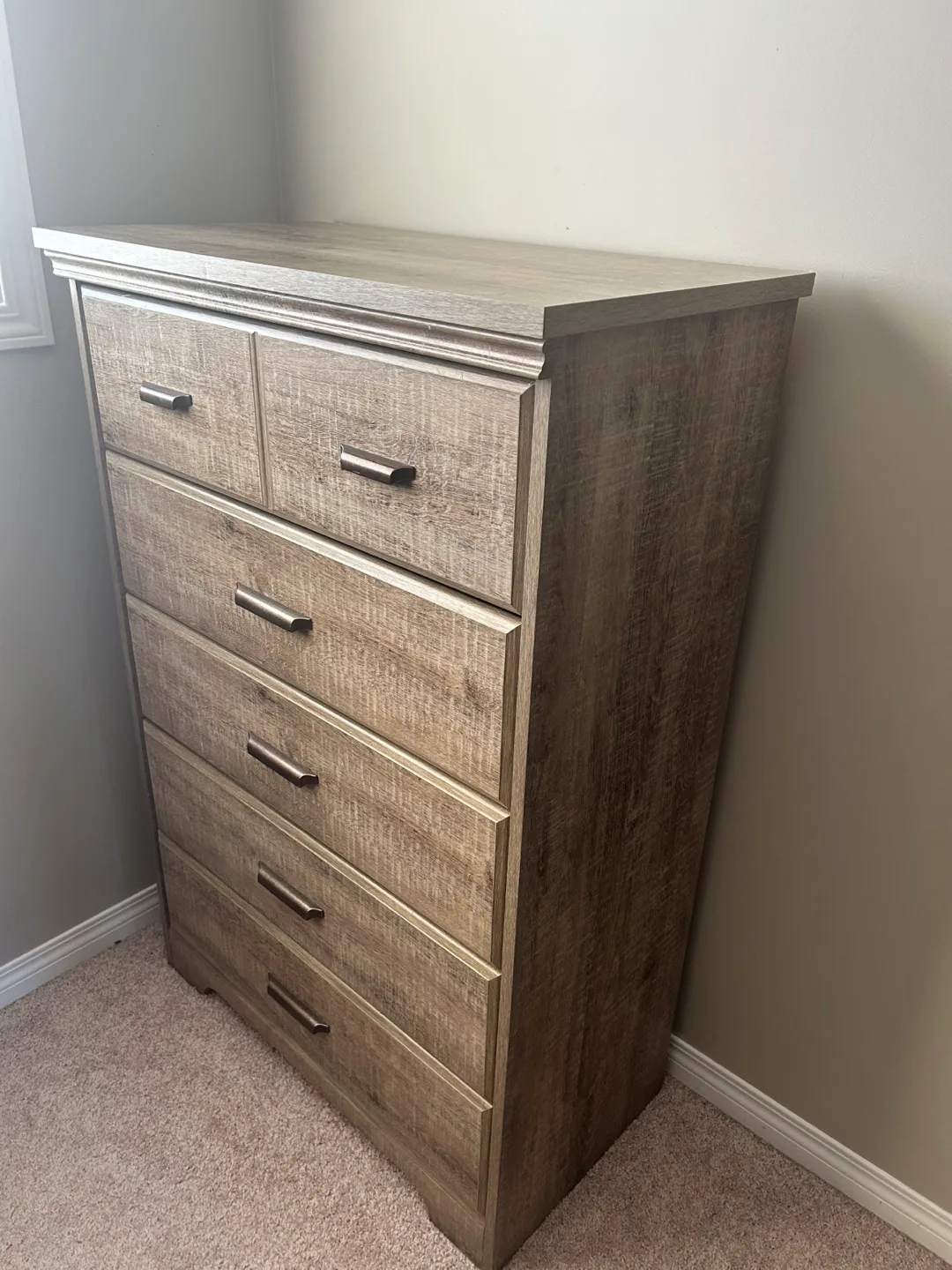 Wood Grain 5-Drawer Dresser thumbnail