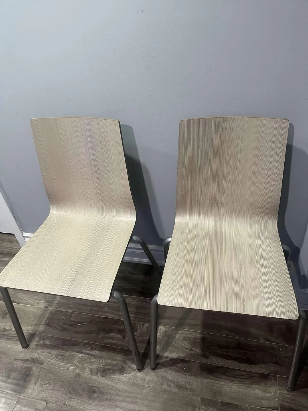 Simple Wood & Metal Chair thumbnail