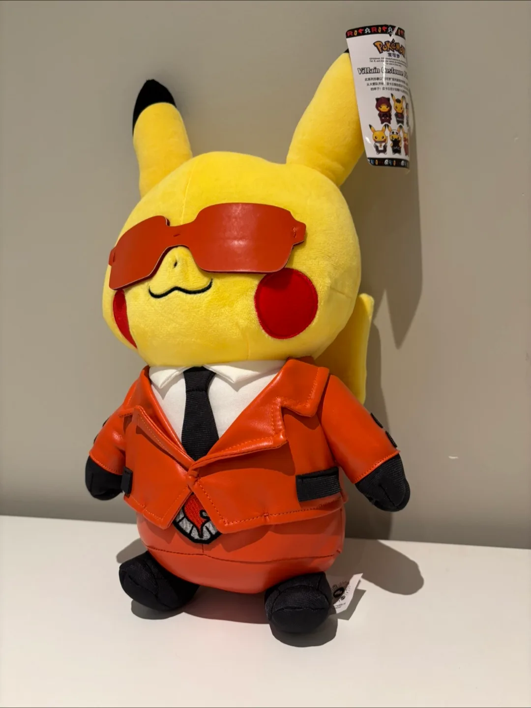 36cm Pokémon Pikachu Villain Costume Plush thumbnail