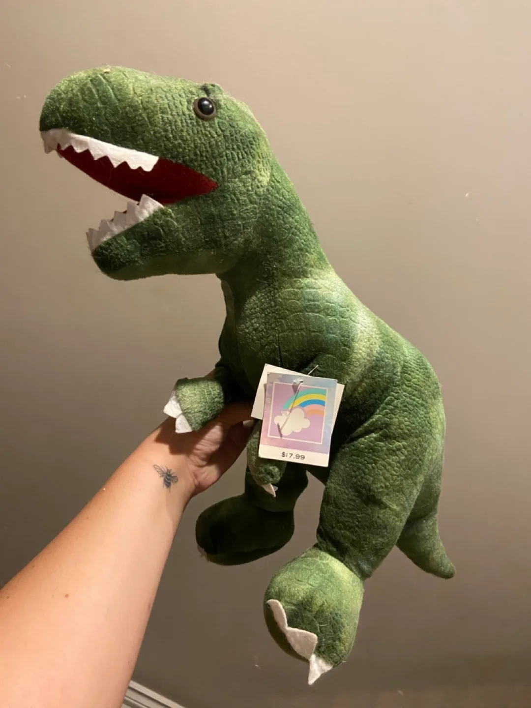 Green Dinosaur Plush Toy thumbnail