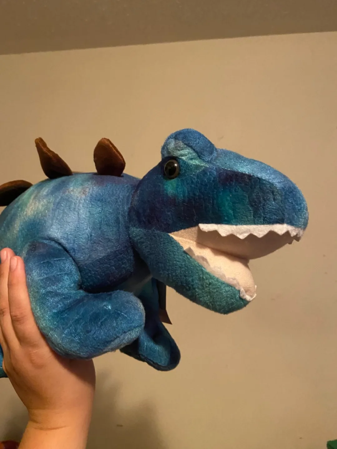 Blue Dinosaur Plush Toy thumbnail