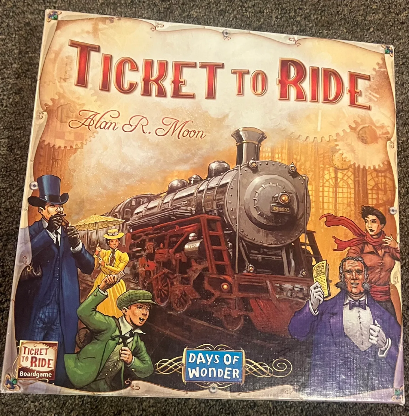 Ticket to Ride Board Game thumbnail