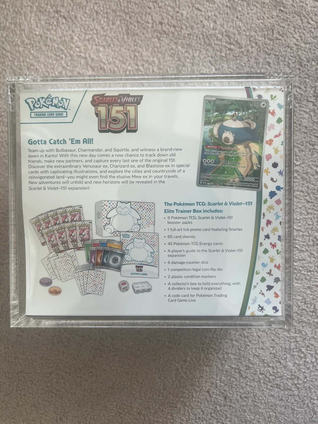 Pokemon 151 Elite Trainer Box image indicator(4)