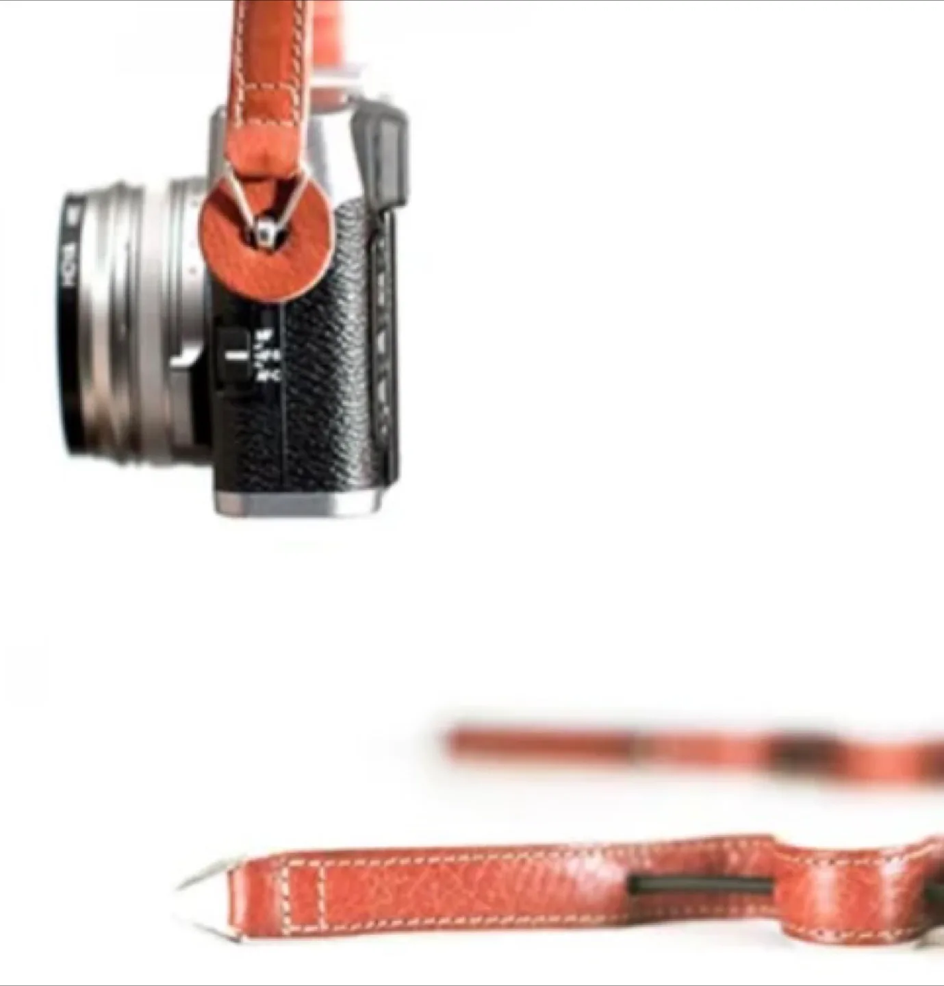 iErnest Leather Camera Strap - Brown image indicator(6)