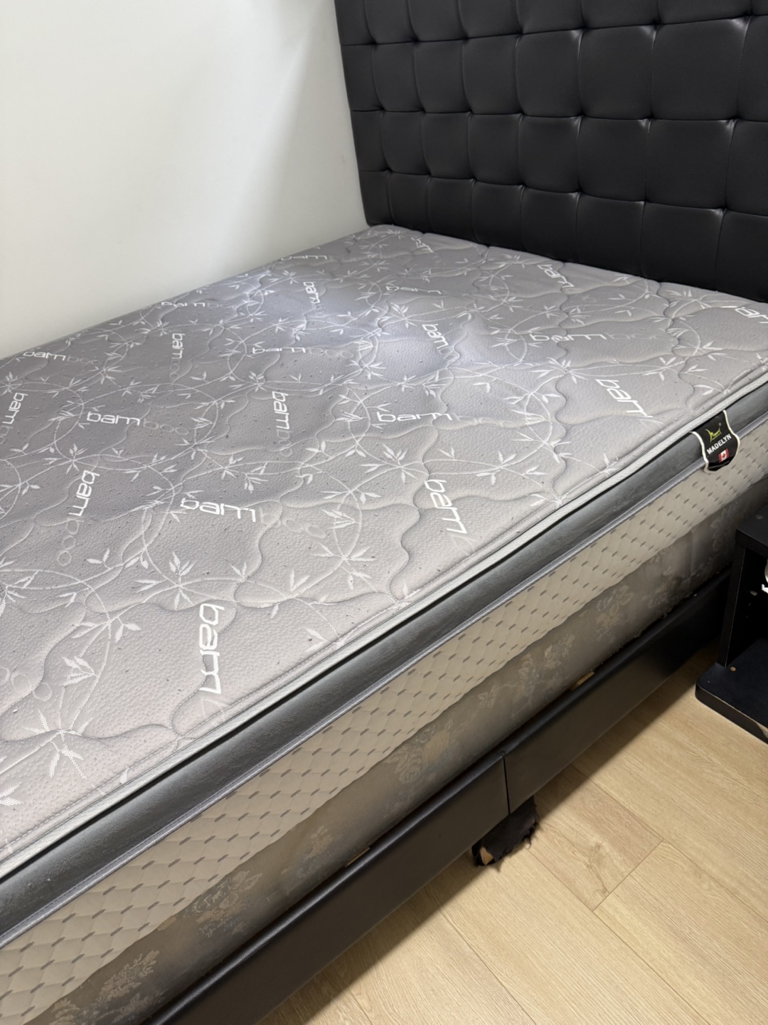 Bamboo Mattress - Grey