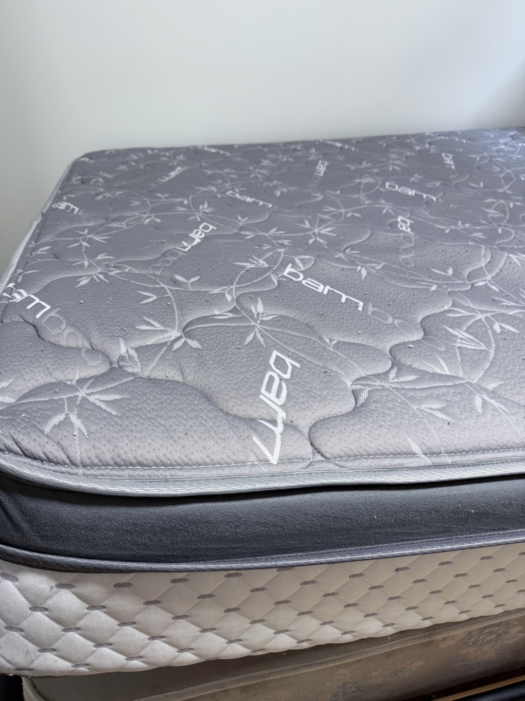 Bamboo Mattress - Grey - photo 3