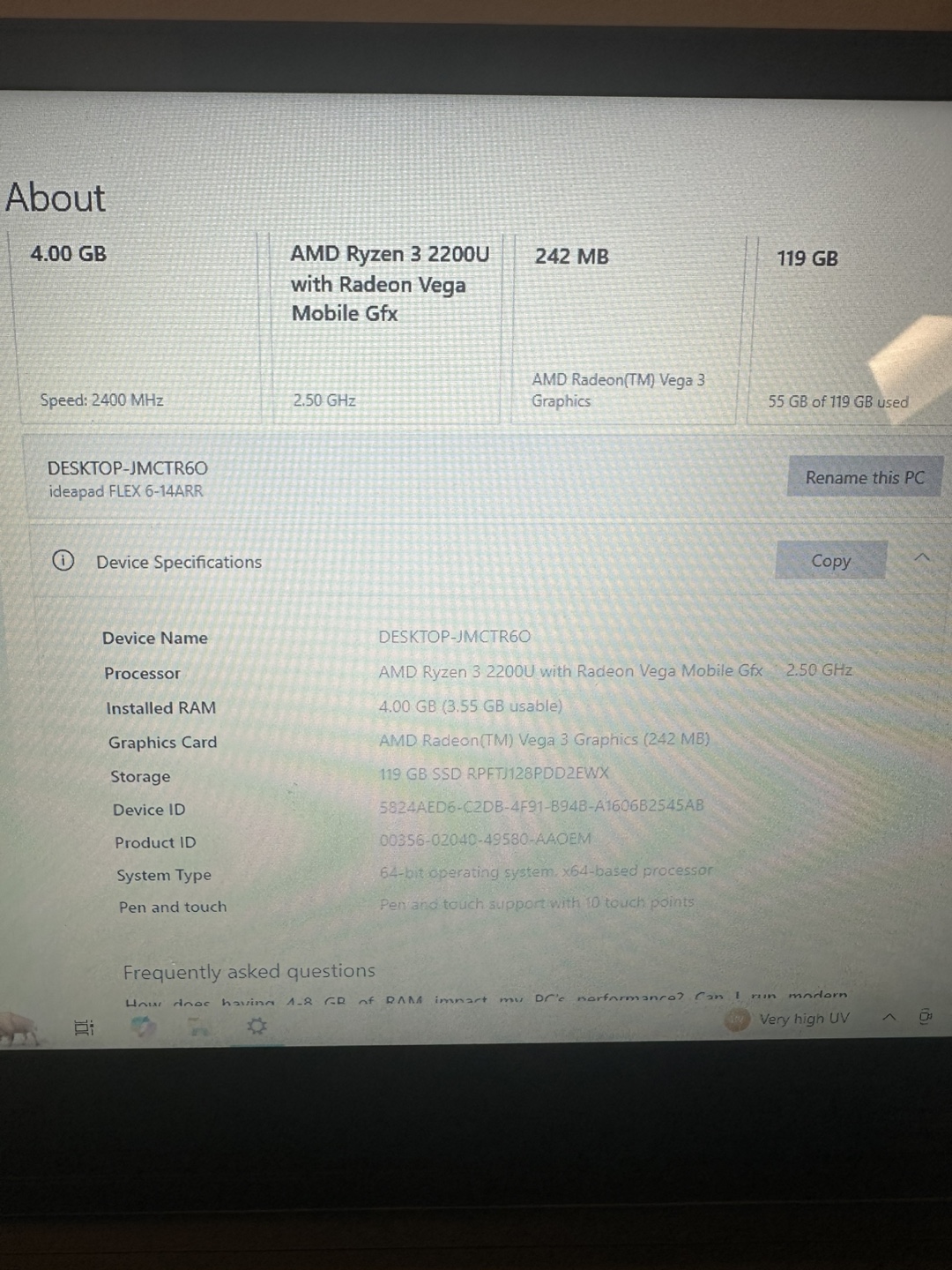 Lenovo Ideapad FLEX 6-14ARR Laptop - photo 2