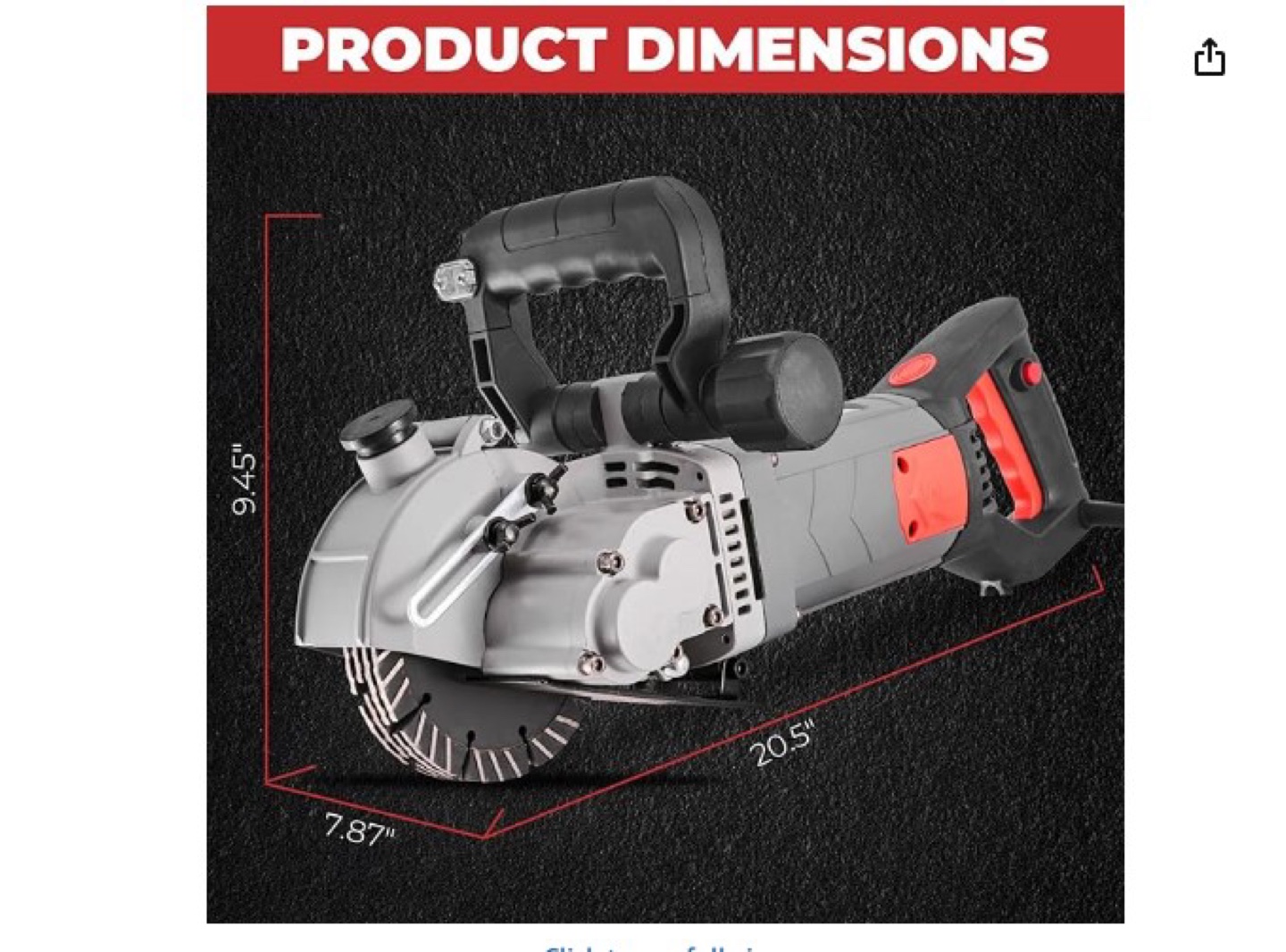XtremepowerUS Wall Chaser Cutting  Grooving - photo 4