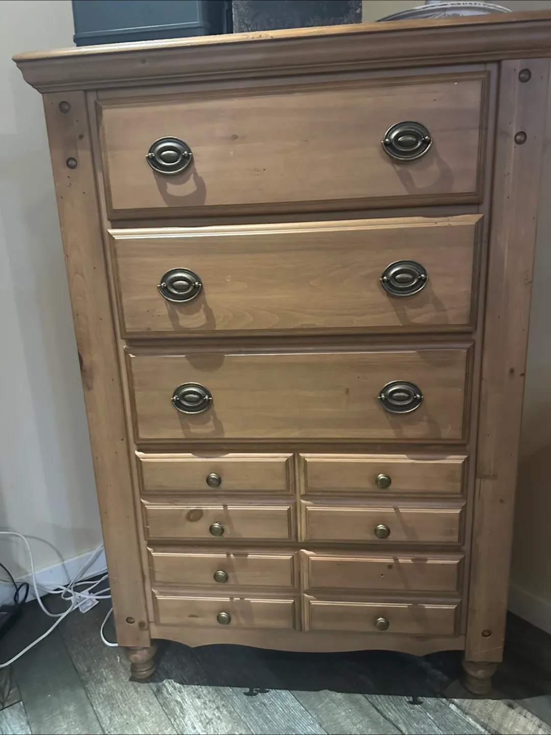 Wooden Dresser with Drawers MAPLE thumbnail