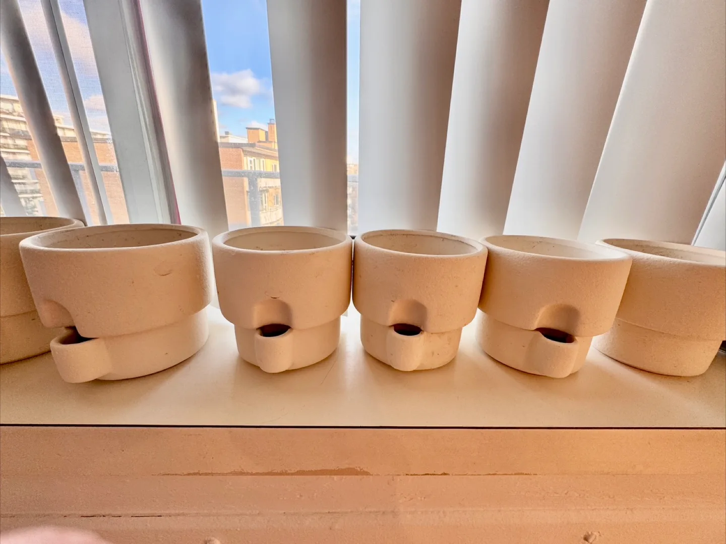 Terracotta Self-Watering Plantsr- Set of 6 thumbnail