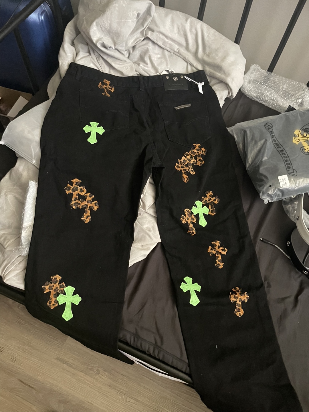 Chrome heart jeans