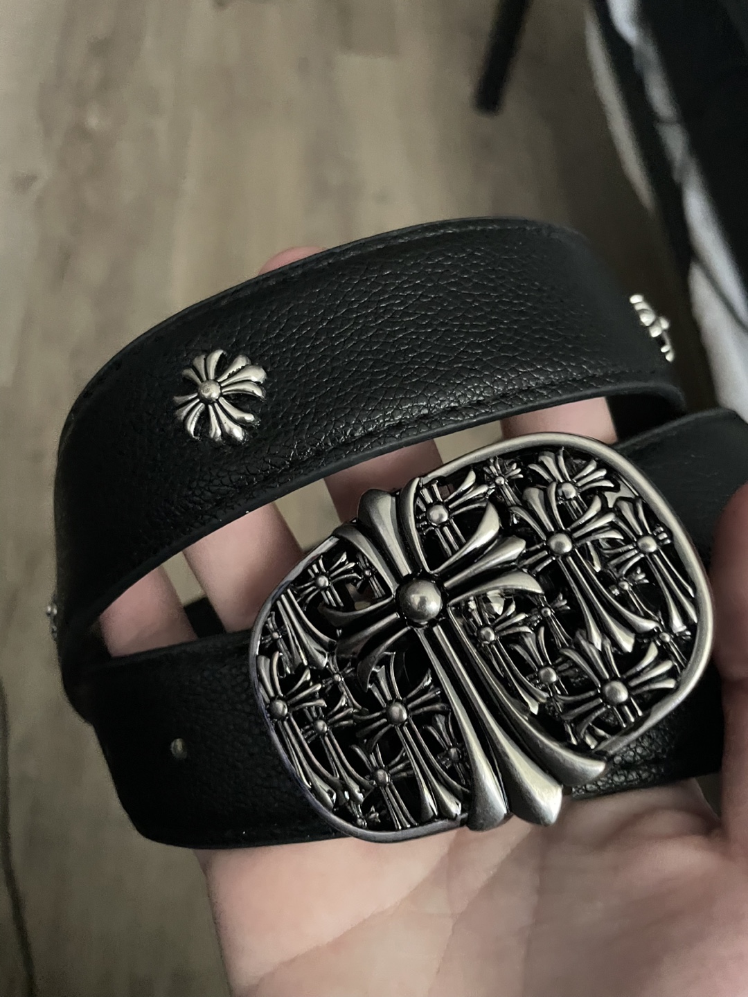 2 Chrome heart belts - photo 2