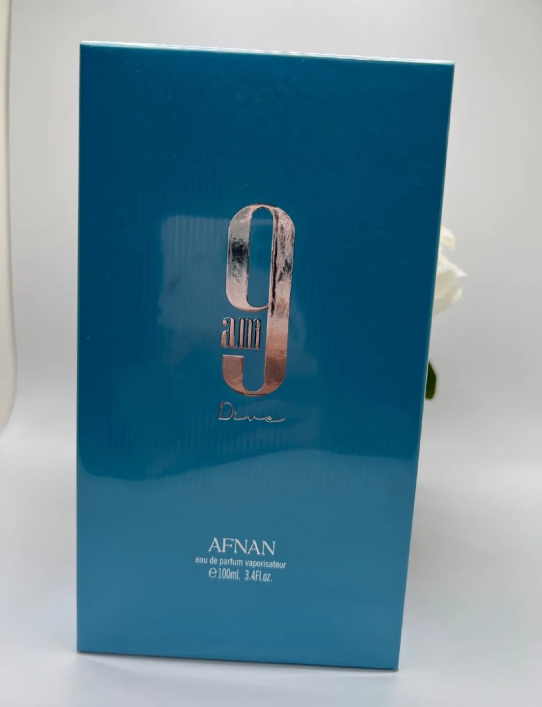 Afnan 9 AM Dive Eau De  Men's Parfum 100ml - New and Sealed image indicator(2)