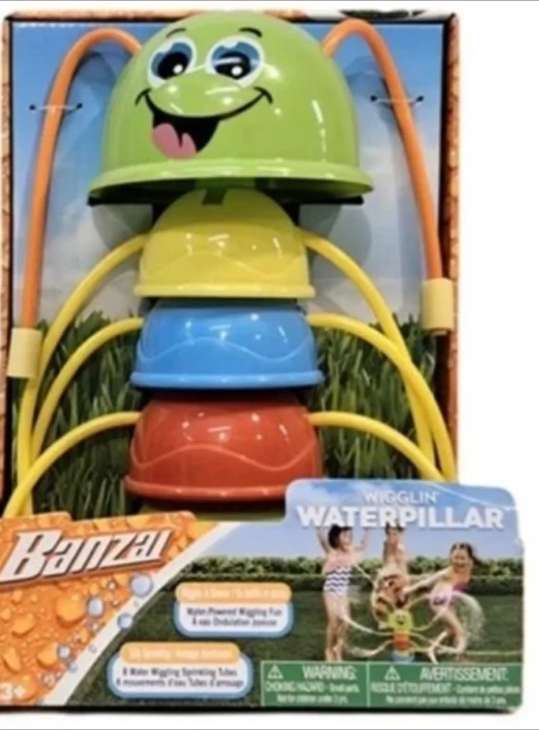 🇨🇦Banzai Wigglin' Waterpillar - Kids Sprinkler Toy thumbnail
