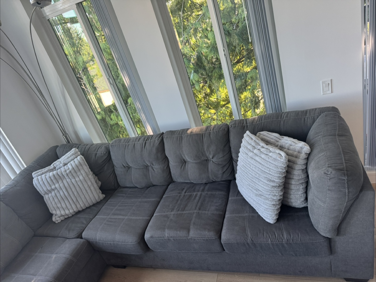 Grey Sectional Sofa